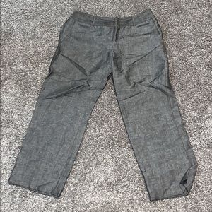 Gray dress pants